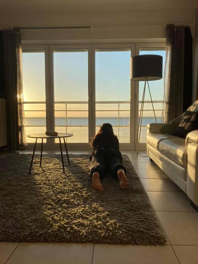 Knappe Studio Met Subliem Zeezicht! Oostende Bagian luar foto